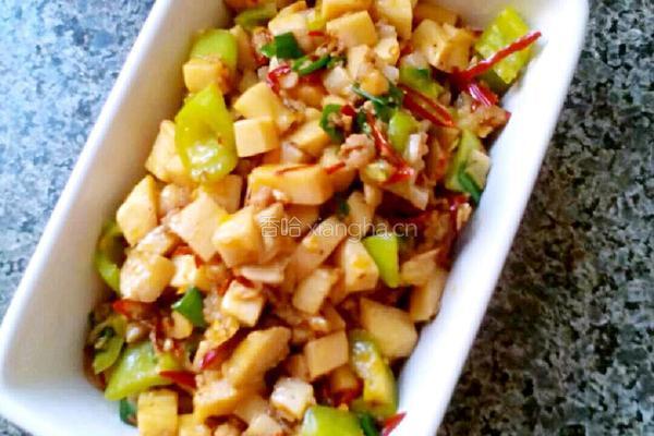 肉沫杏鲍菇的做法图解4