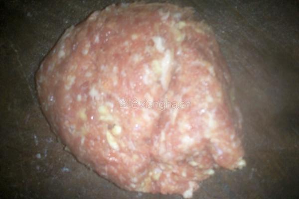 蒜蓉肉酱的做法图解2
