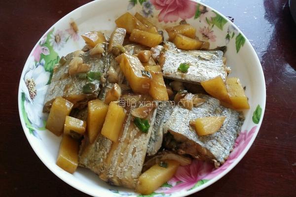 带鱼土豆的做法图解3