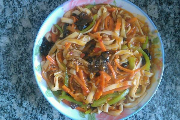 快手菜（肉炒粉条）的做法图解7