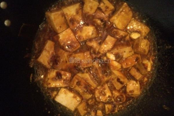 鱼子酱香辣豆腐的做法图解6