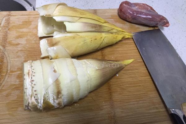 冬笋炒肉片的做法图解3