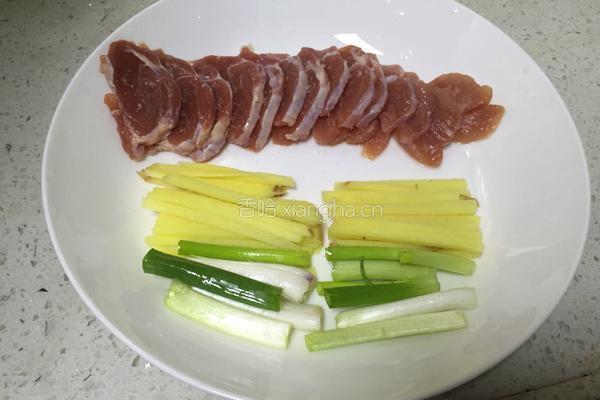 冬笋炒肉片的做法图解6