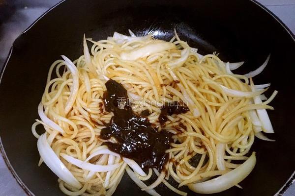 懒人版黑椒意面的做法图解9