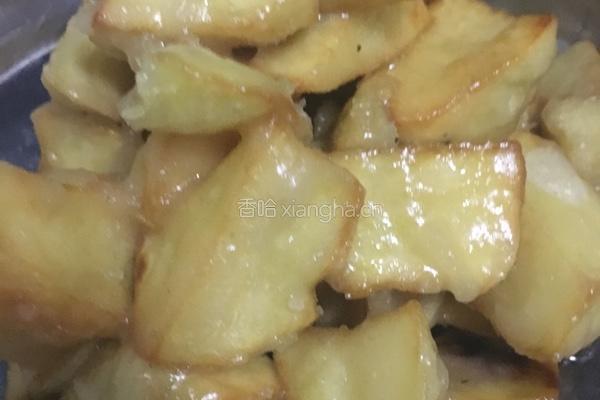 家常拔丝红薯的做法图解5