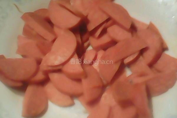 土豆炒火腿的做法图解2