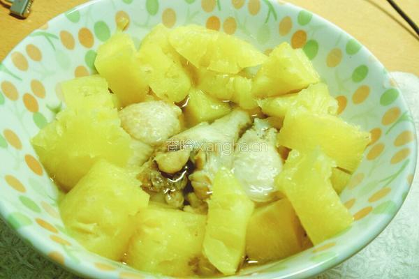 菠萝蒸鸡翅的做法图解5