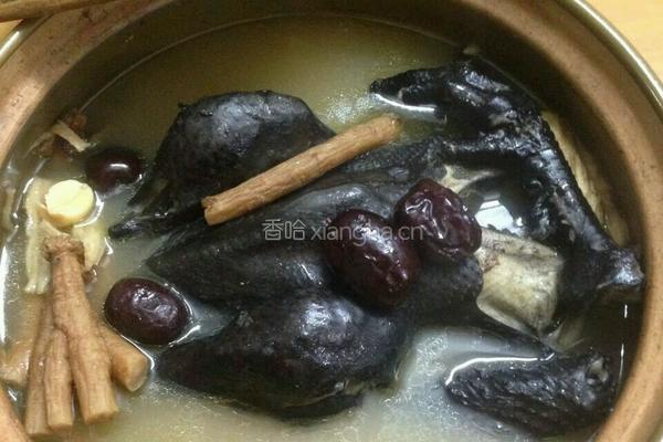 补气血乌鸡汤