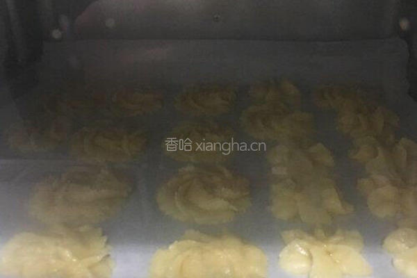 奶香曲奇饼干的做法图解7