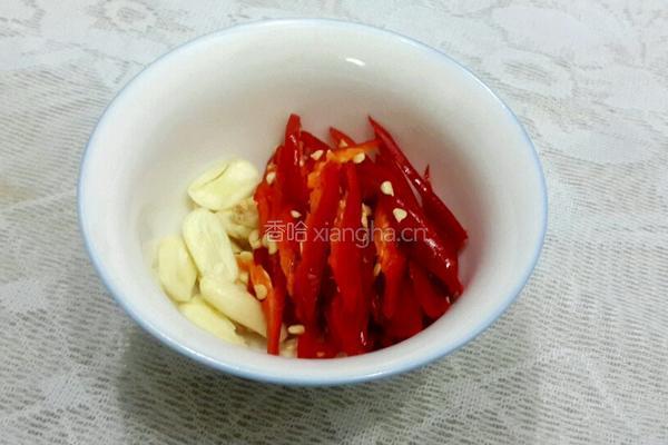 素炒豆角的做法图解2