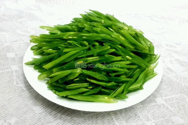 素炒豆角的做法图解3