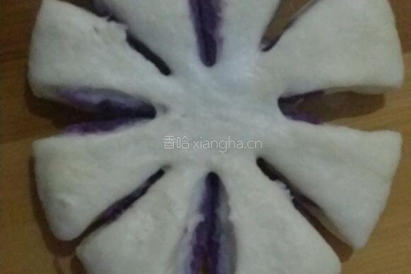 紫薯花式面包的做法图解12
