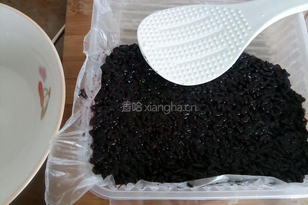 黑米点心的做法图解8