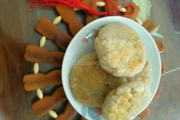 红薯粉煎饼的做法图解6