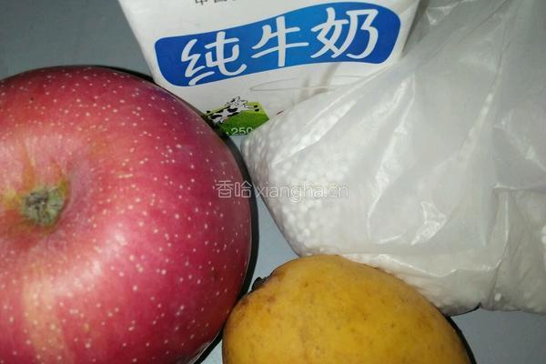西米水果奶的做法图解3