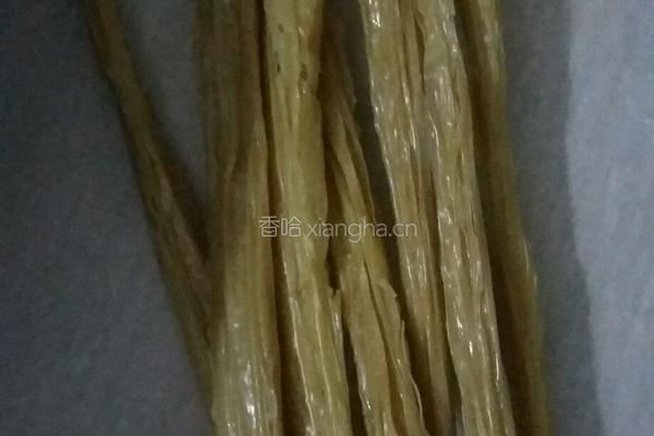 涼拌腐竹的做法图解1