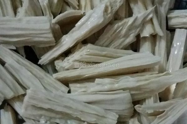 涼拌腐竹的做法图解2