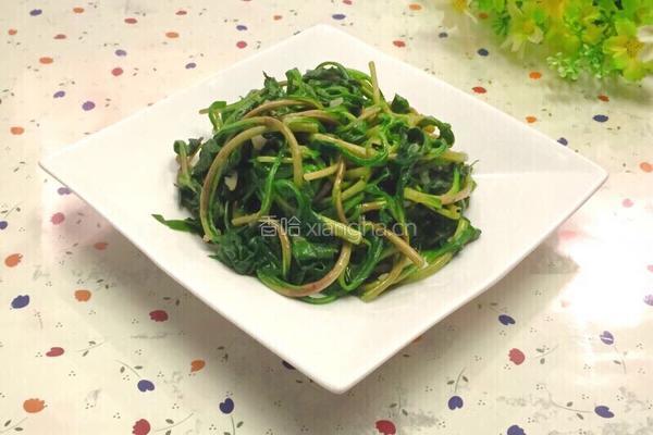 素炒马兰