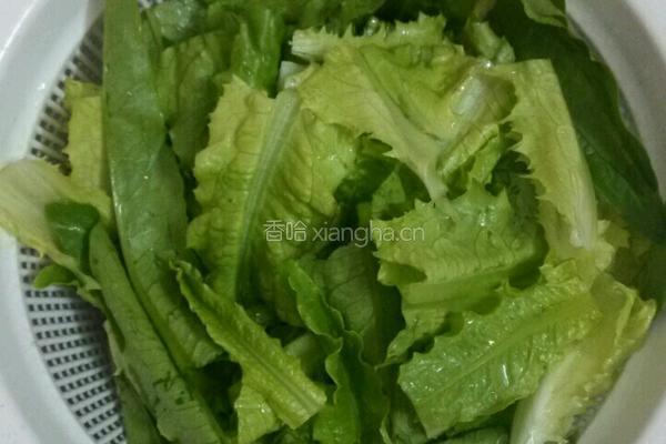 肉丝油麦的做法图解2