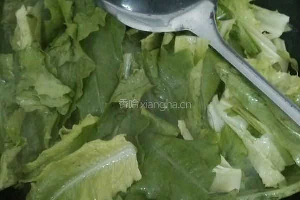 肉丝油麦的做法图解5