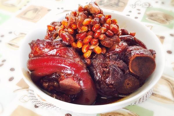 黄豆焖猪蹄的做法图解7