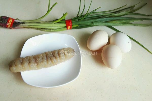 海参蒸蛋的做法图解1