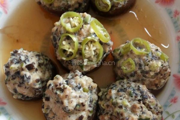 香菇酿的做法图解6