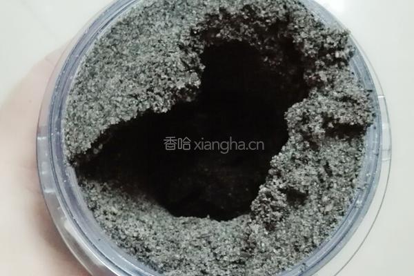 黑芝麻馅的做法图解4