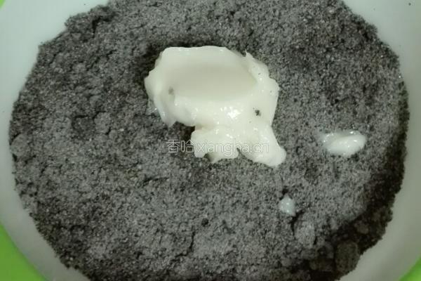 黑芝麻馅的做法图解5
