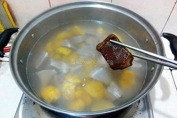 香芋番薯糖水的做法图解4