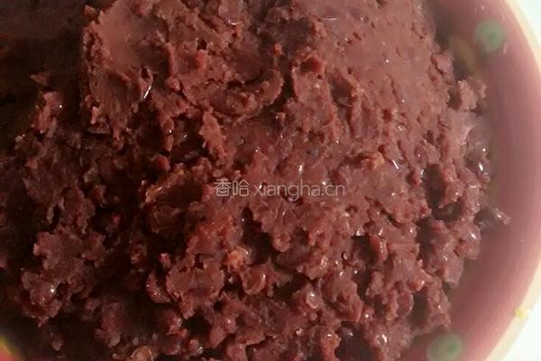 自制玫瑰豆馅