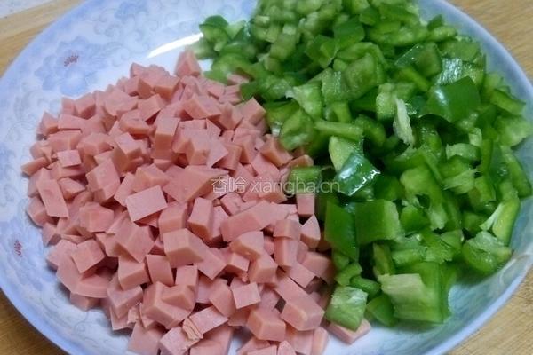 菠萝炒饭的做法图解3