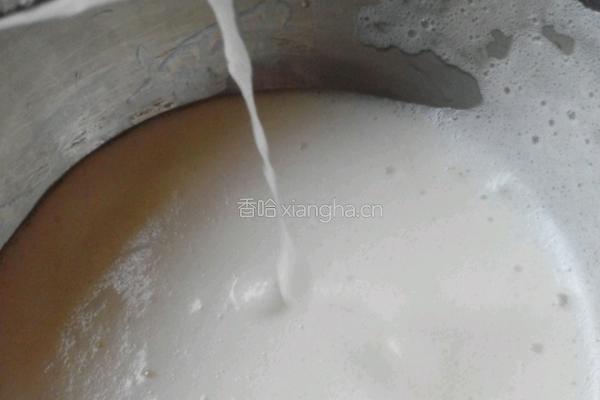 菠菜戚风蛋糕的做法图解5