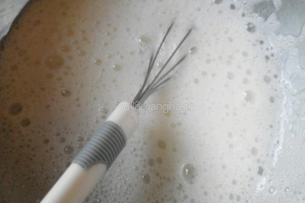 菠菜戚风蛋糕的做法图解6