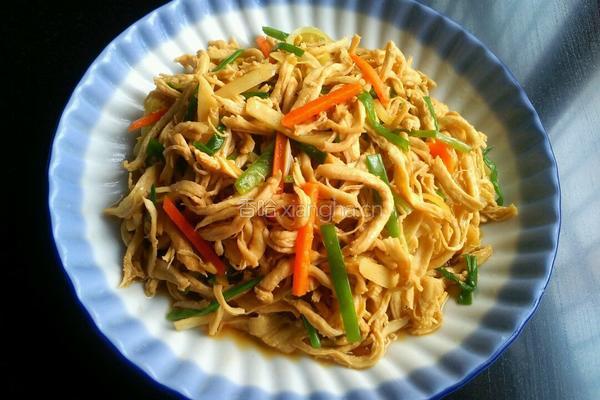 麻油鸡丝的做法图解7
