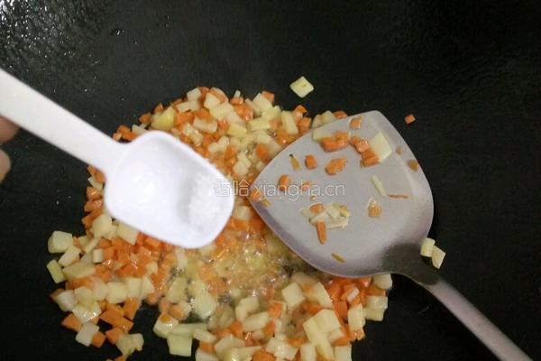 土豆胡萝卜饭的做法图解5