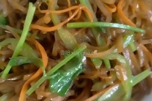 炒疙瘩丝的做法图解4