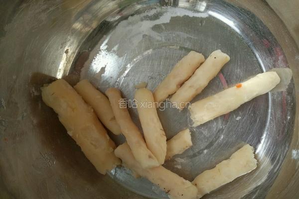 山药小白兔馒头的做法图解1