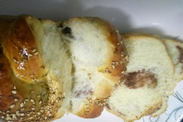 红豆沙土司的做法图解9
