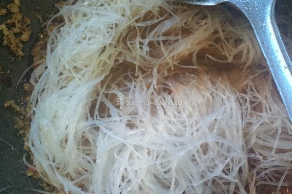 蚂蚁上树的做法图解4