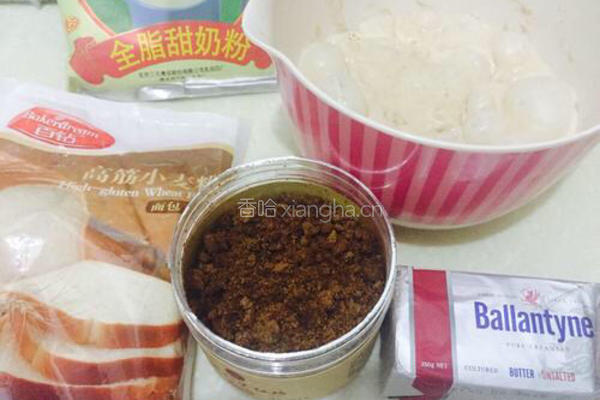 一次发酵的红糖吐司*波兰酵头的做法图解1