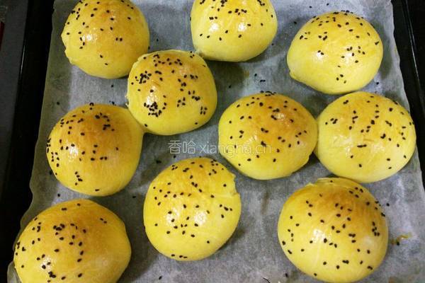奶黄餐包的做法图解24