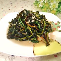 蒜蓉枸杞芽的做法[图]