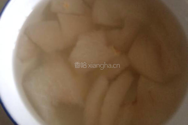 冰糖雪梨的做法图解5