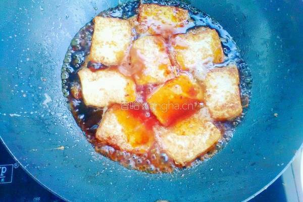鲍汁豆腐的做法图解7