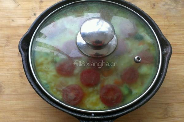 鸡蛋焗米饭的做法图解8
