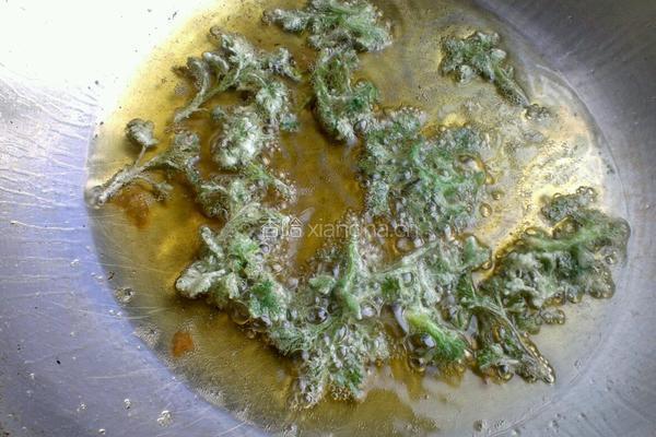 炸菊花芽的做法图解4