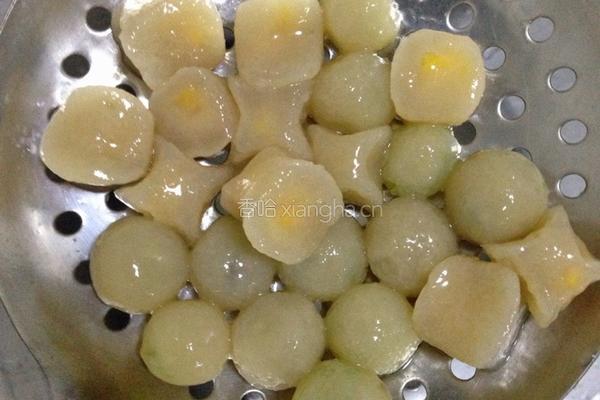 Q弹水果圆子的做法图解8