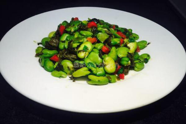 炒蚕豆的做法图解12