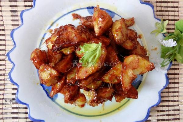拔丝土豆的做法图解9